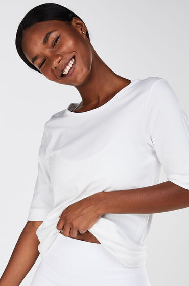 Hunkemoller Hkmx Seamless Sport T Shirt Wit hunkemoller kopen in de aanbieding