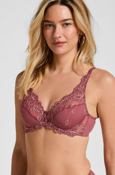 Hunkemöller Niet-voorgevormde beugel bh Diva Paars