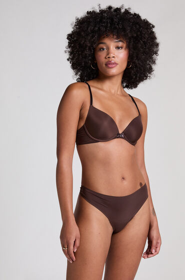 Hunkemöller Invisible string basic Bruin