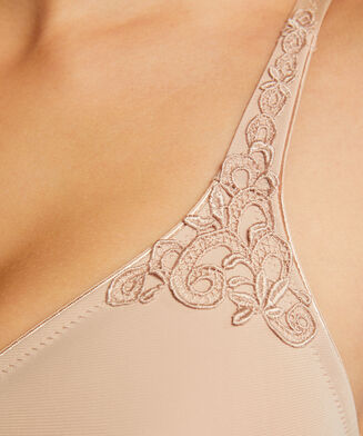 Niet voorgevormde beugel bh Minimizer, Huidskleur