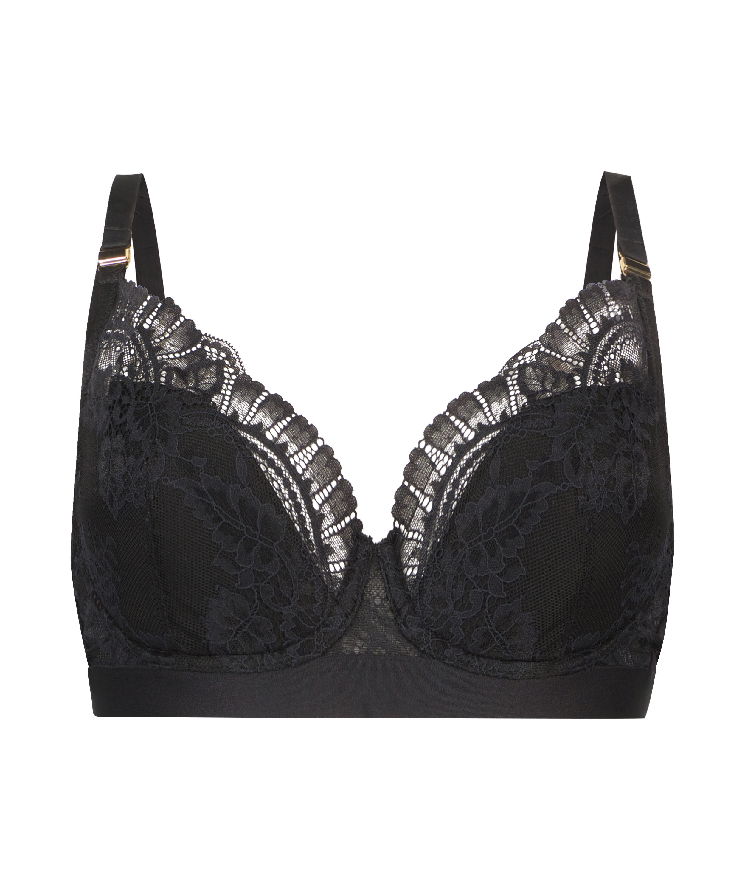 My Basic by After Eden voorgevormde bh zonder beugel (set van 2) zwart/wit