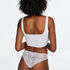 Invisible Brazilian Lace Back, Wit