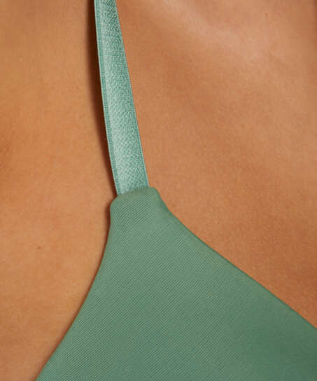 Voorgevormde beugel bh Plunge, Groen