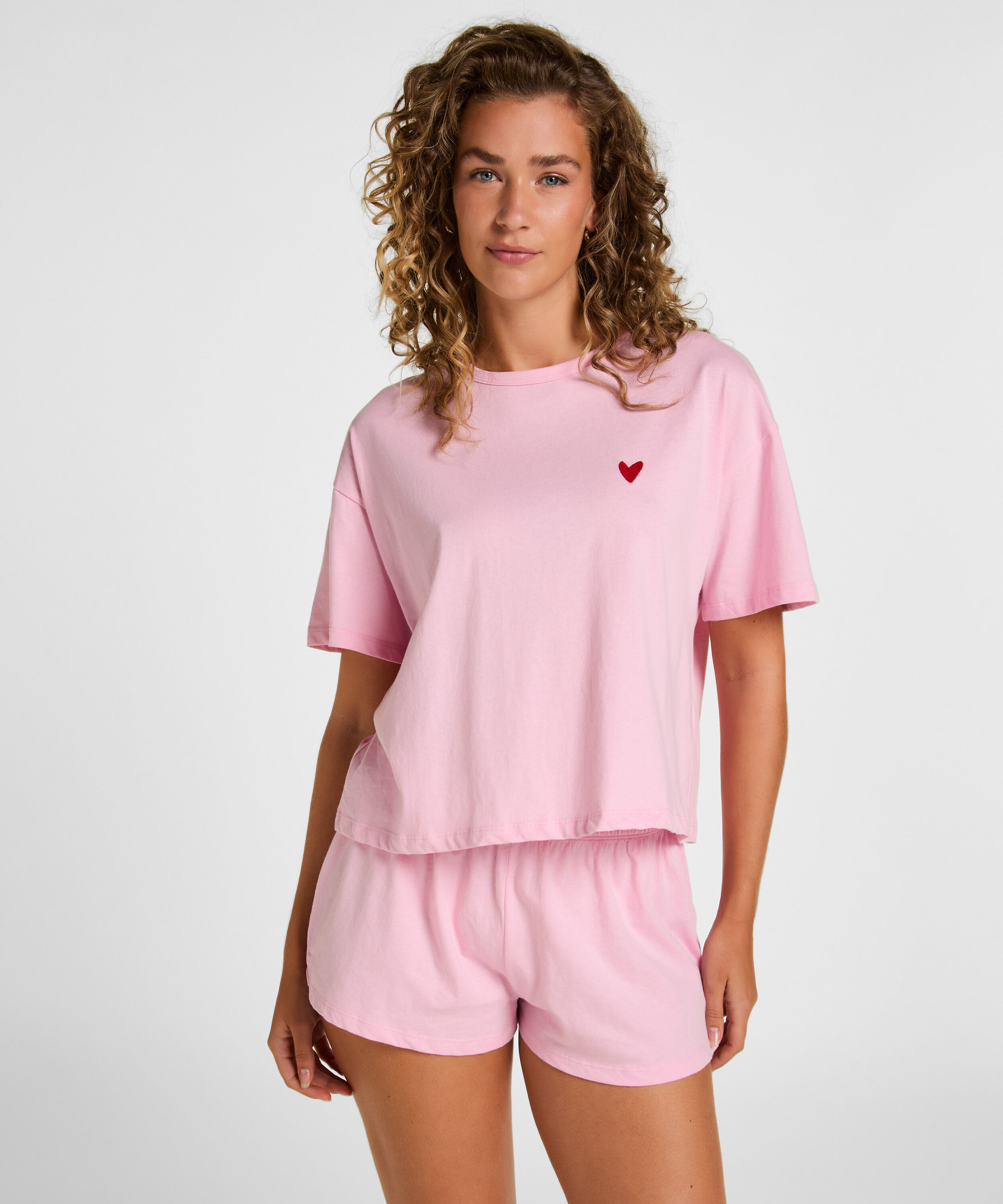 Pyjamaset Katoen, Roze Pyjamaset Katoen, Roze