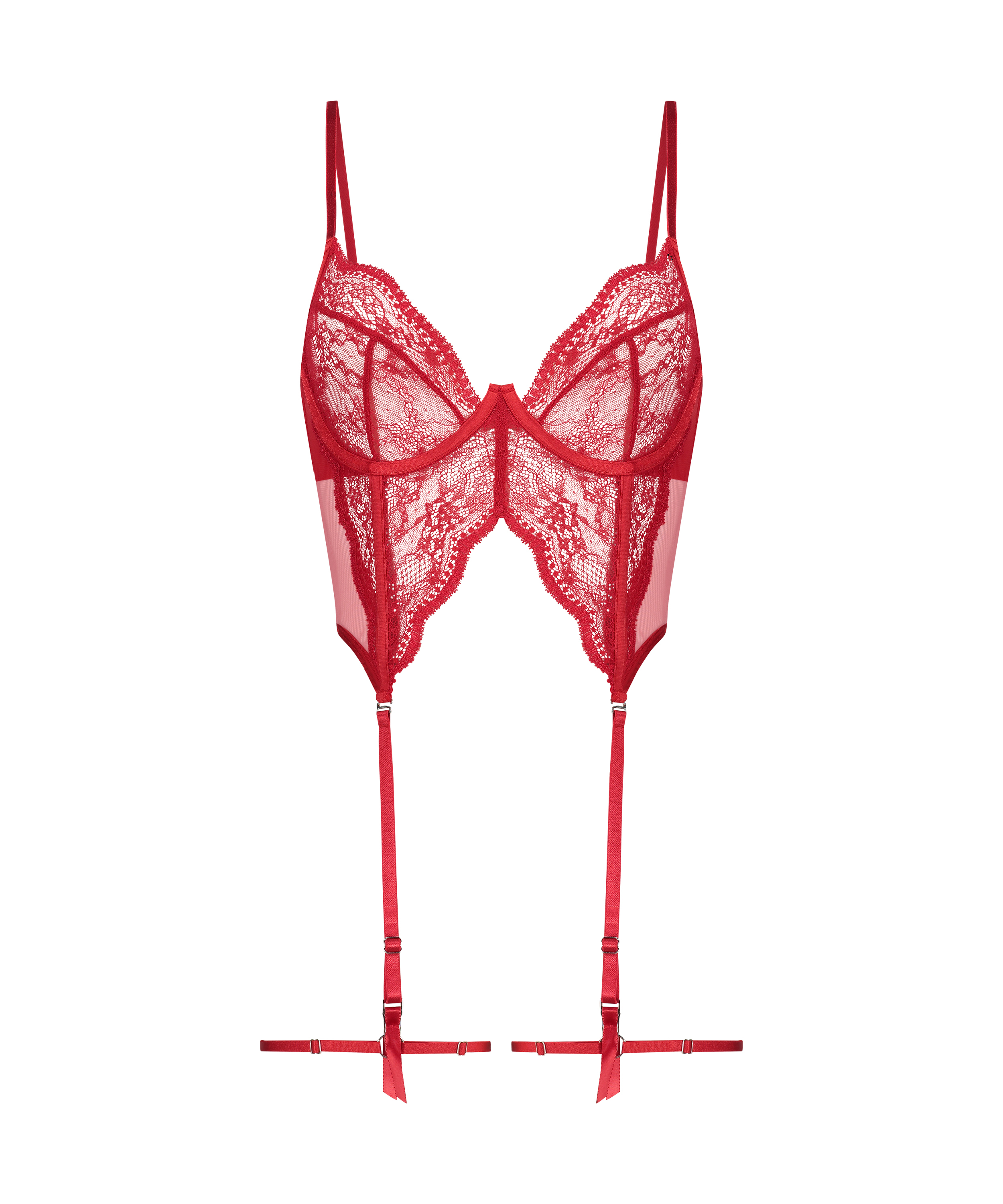 Bustier Isabelle, Rood, main
