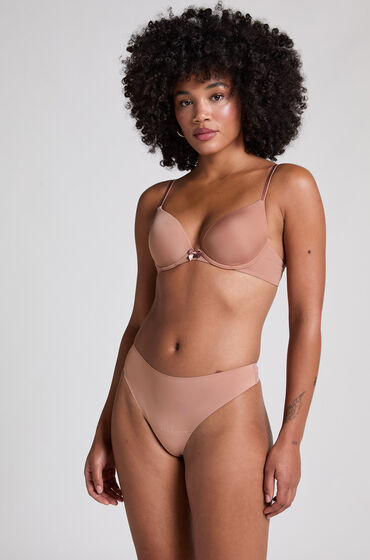 Hunkemöller Invisible string basic Bruin