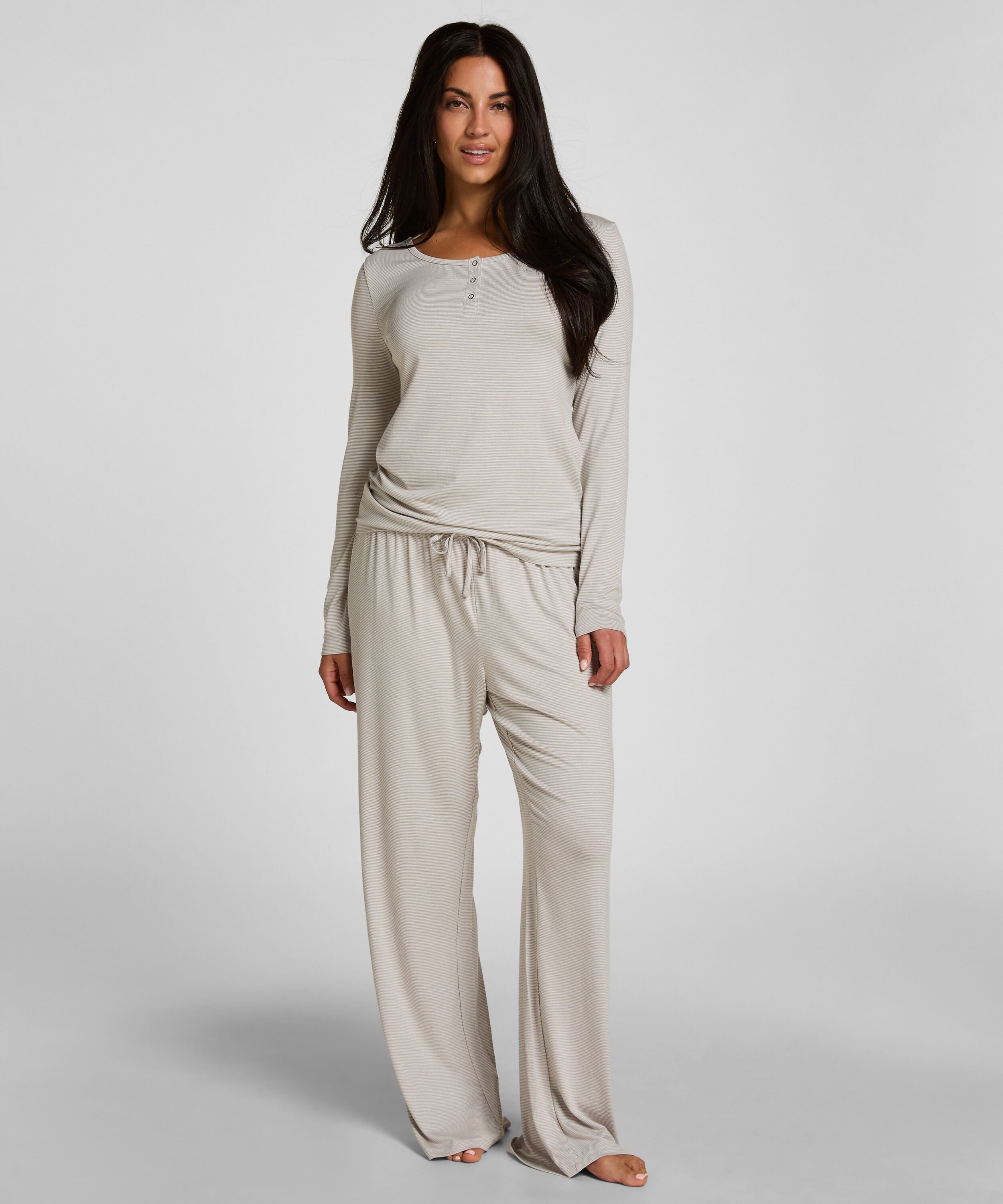 Pyjamabroek Gestreept Jersey