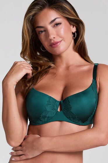 Hunkem&ouml;ller Voorgevormde beugel bh Lana Groen