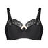 Niet-voorgevormde beugel bh Adalyn, Zwart