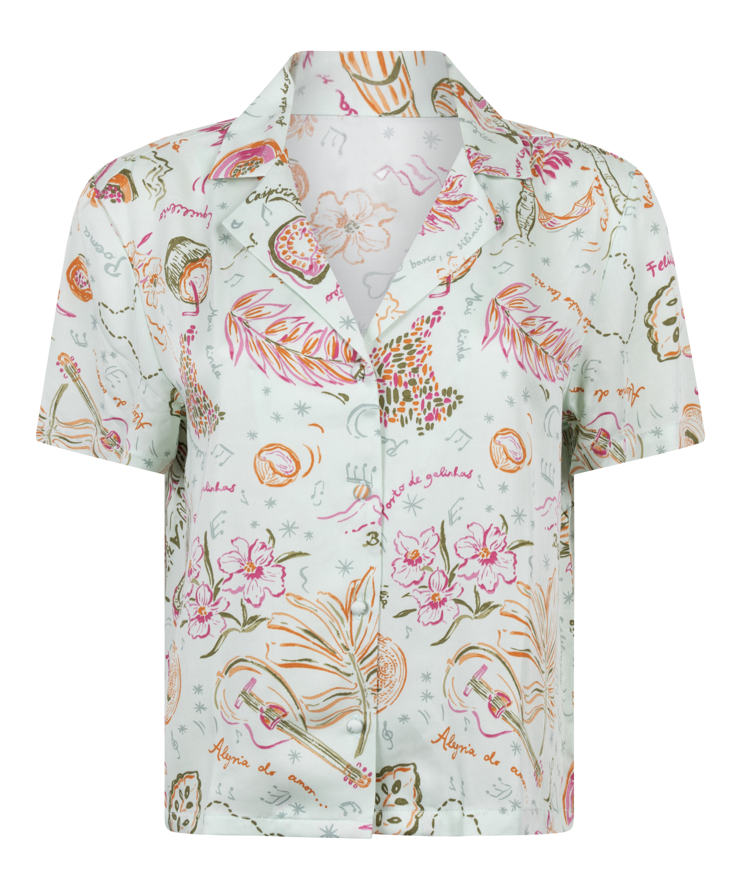 Jacket Satin, Groen, main