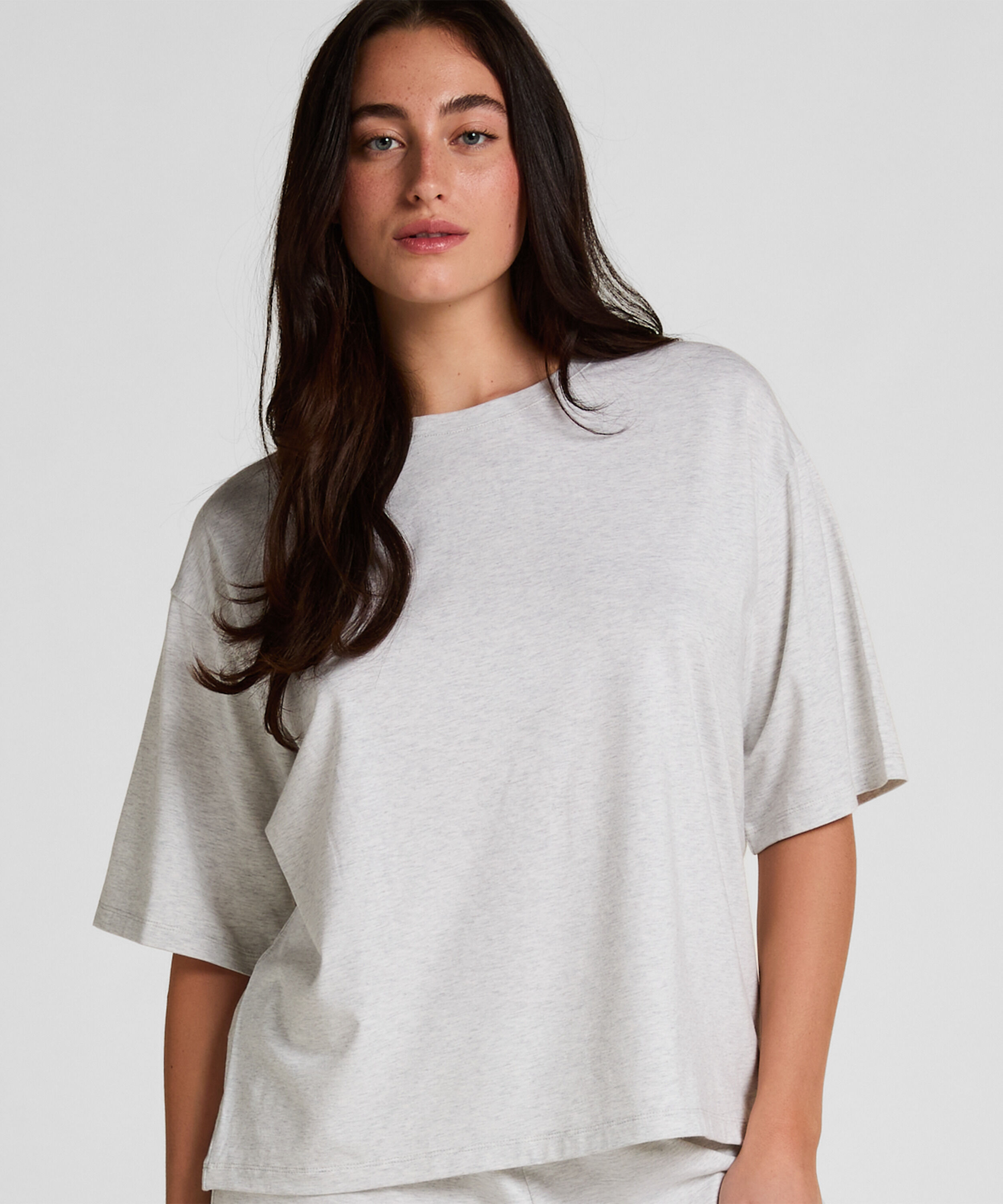Pyjama Top Loose, Grijs