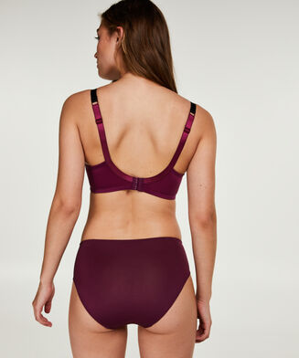 Hoge slip Sophie, Paars