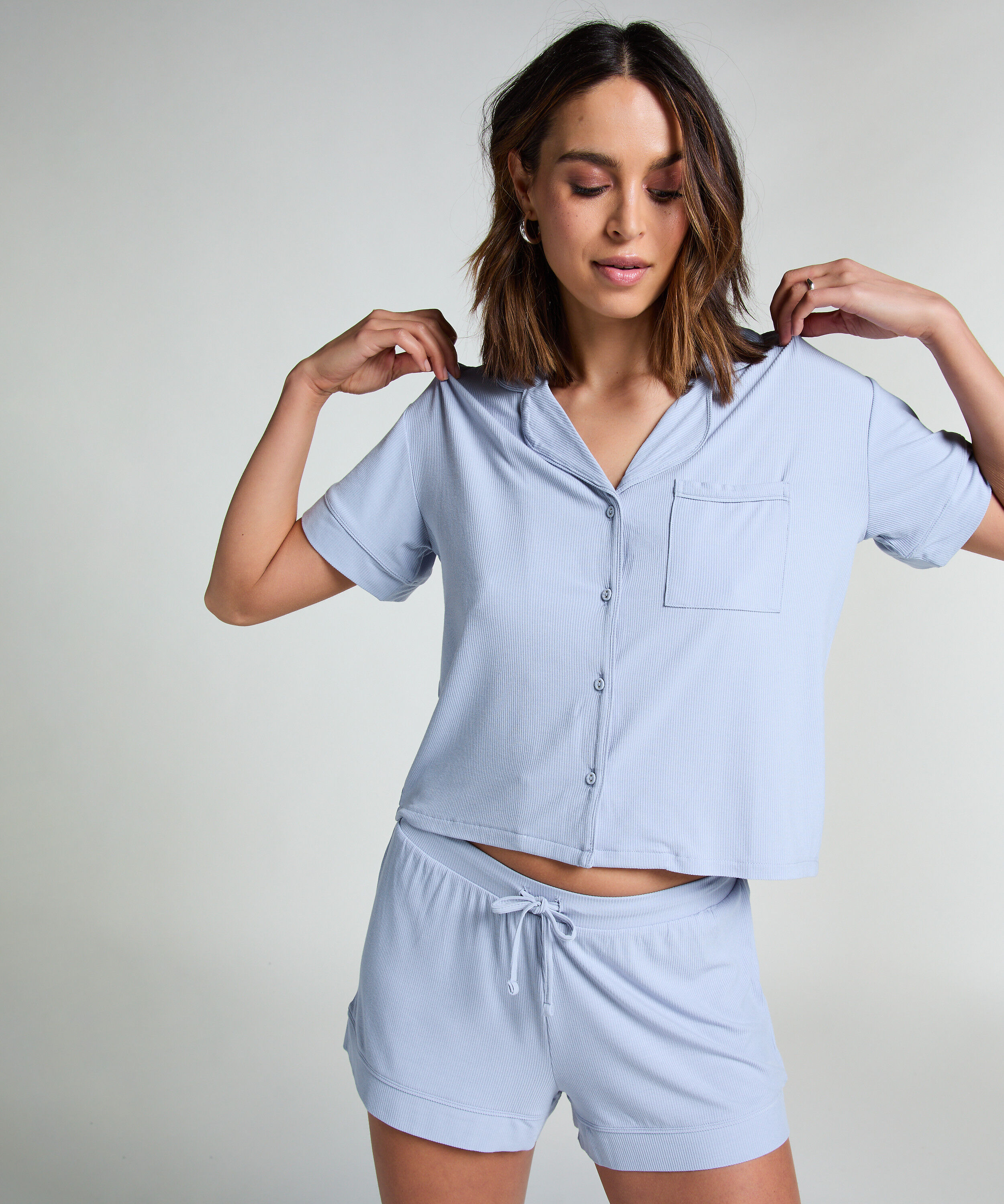 Jacket Jersey Essential, Blauw