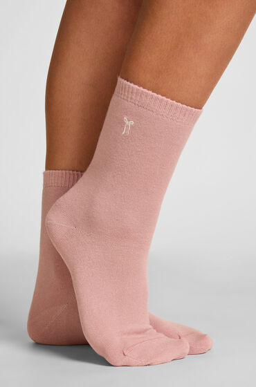 Hunkemöller Halfhoge sokken van modal Roze