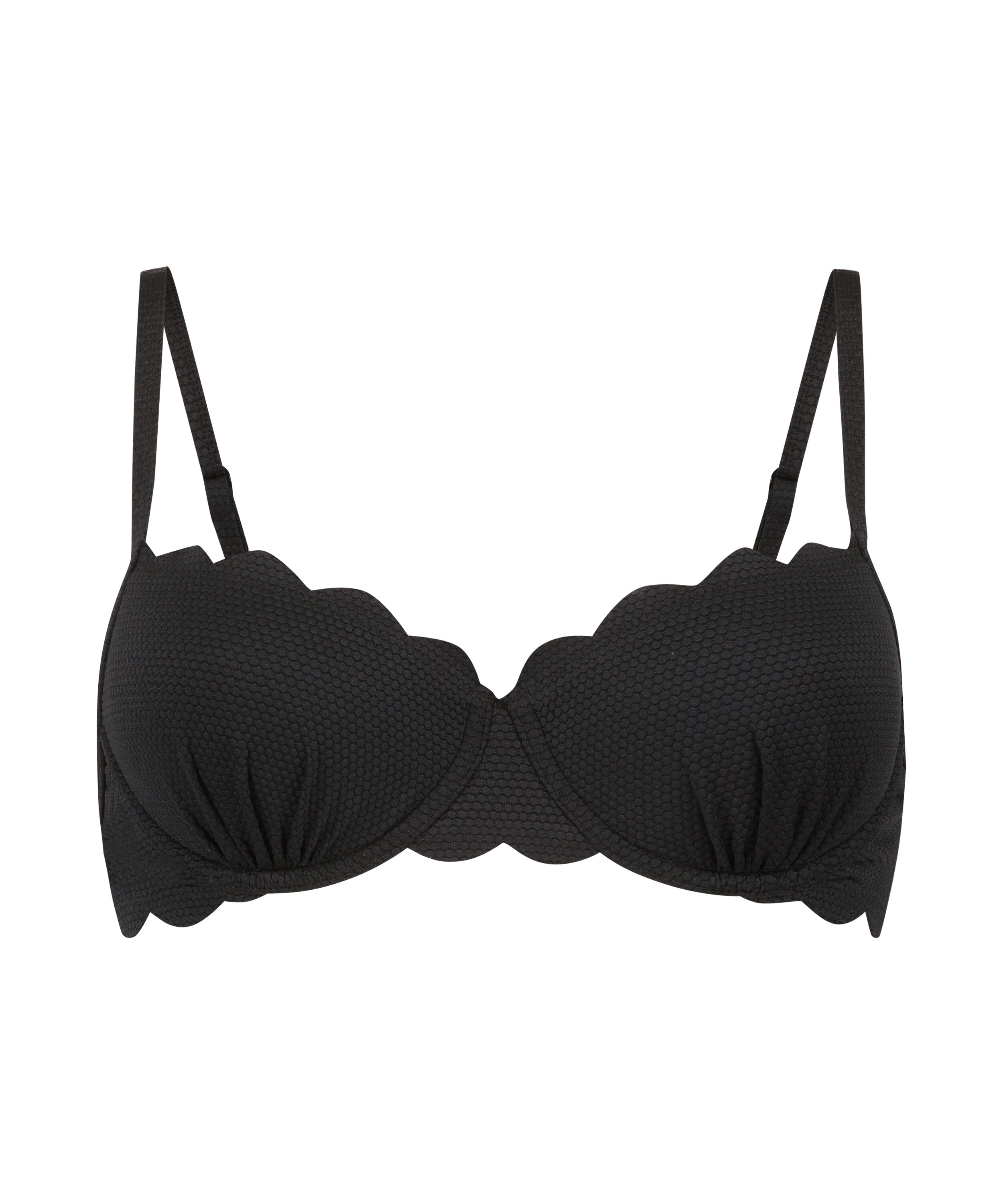 Voorgevormde beugel bikinitop Scallop