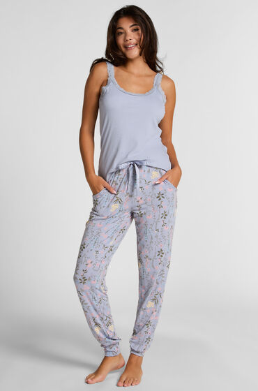 Hunkemöller Pyjama broek Jersey Paars