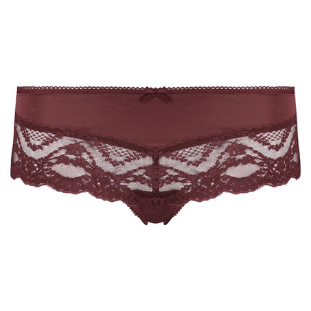 Micro brazilian Lacey, Rood