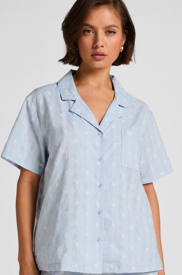 Hunkemöller Jacket Woven Blauw