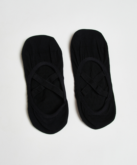 HKMX anti-slip yoga sokken, Zwart