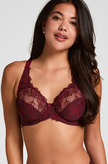 Hunkemöller Niet-voorgevormde beugel bh Diva Rood