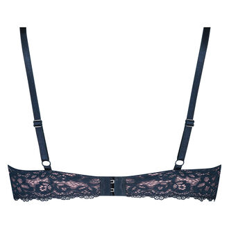Voorgevormde beugel bh Marine, Blauw