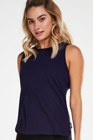 Hunkemoller Hkmx Laced Back Top Blauw hunkemoller kopen in de aanbieding