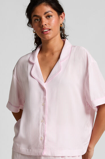 Hunkemöller Pyjamajasje met korte mouwen Roze