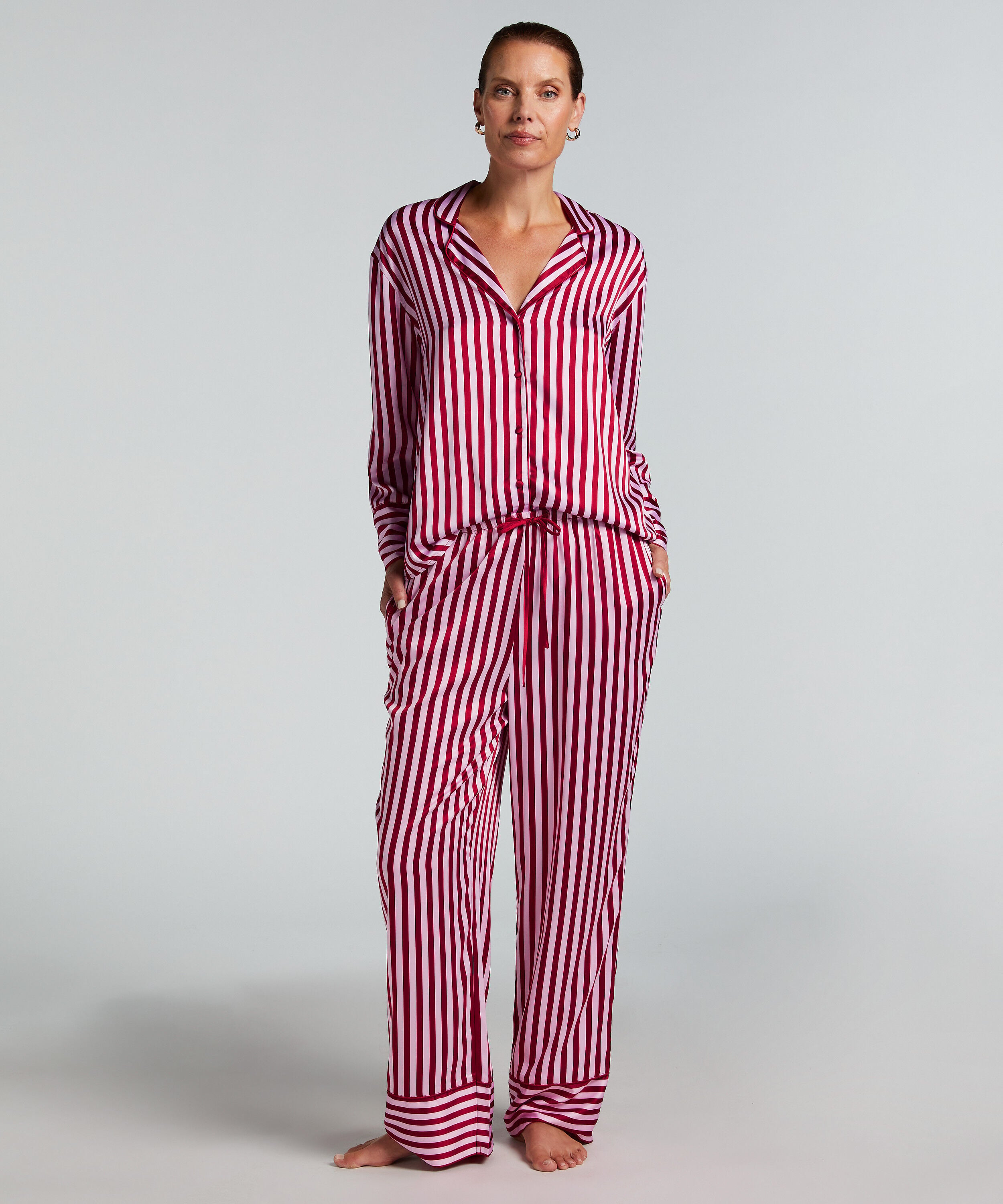 Broek Satijn, Roze