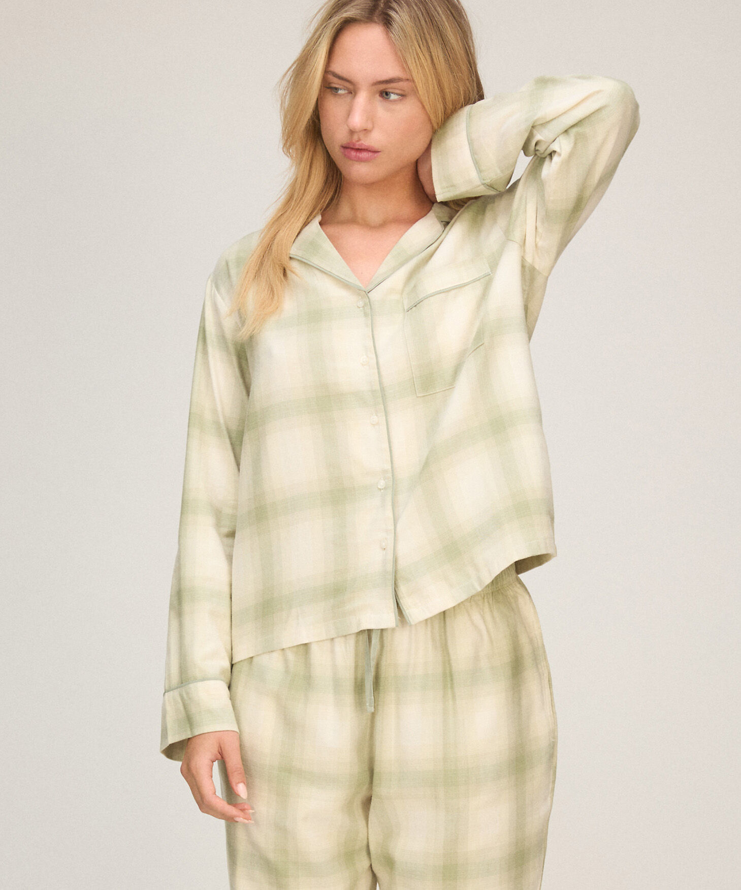 Jacket Longsleeve Woven, Groen Jacket Longsleeve Woven, Groen