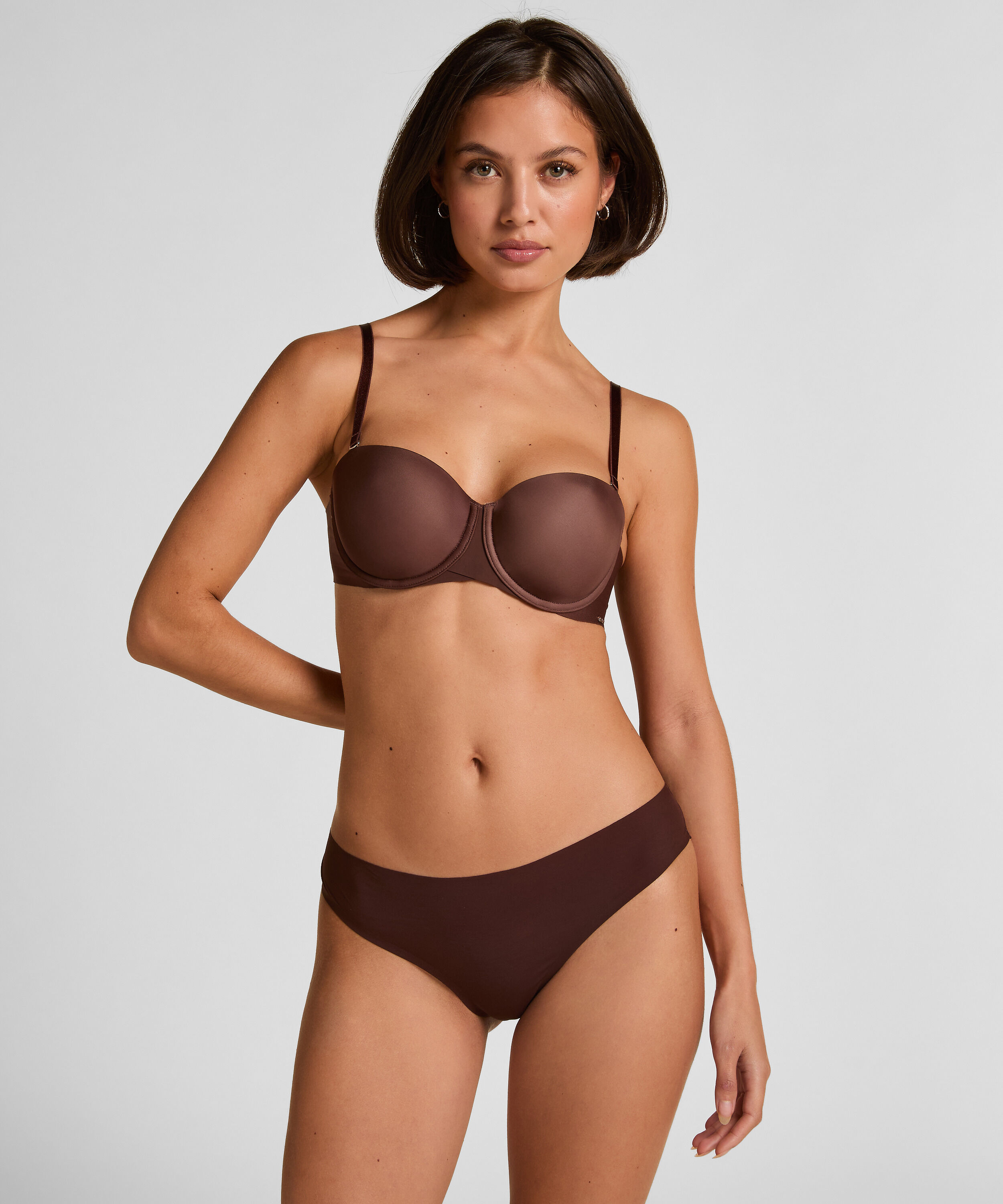 Invisible brazilian Fishnet, Bruin
