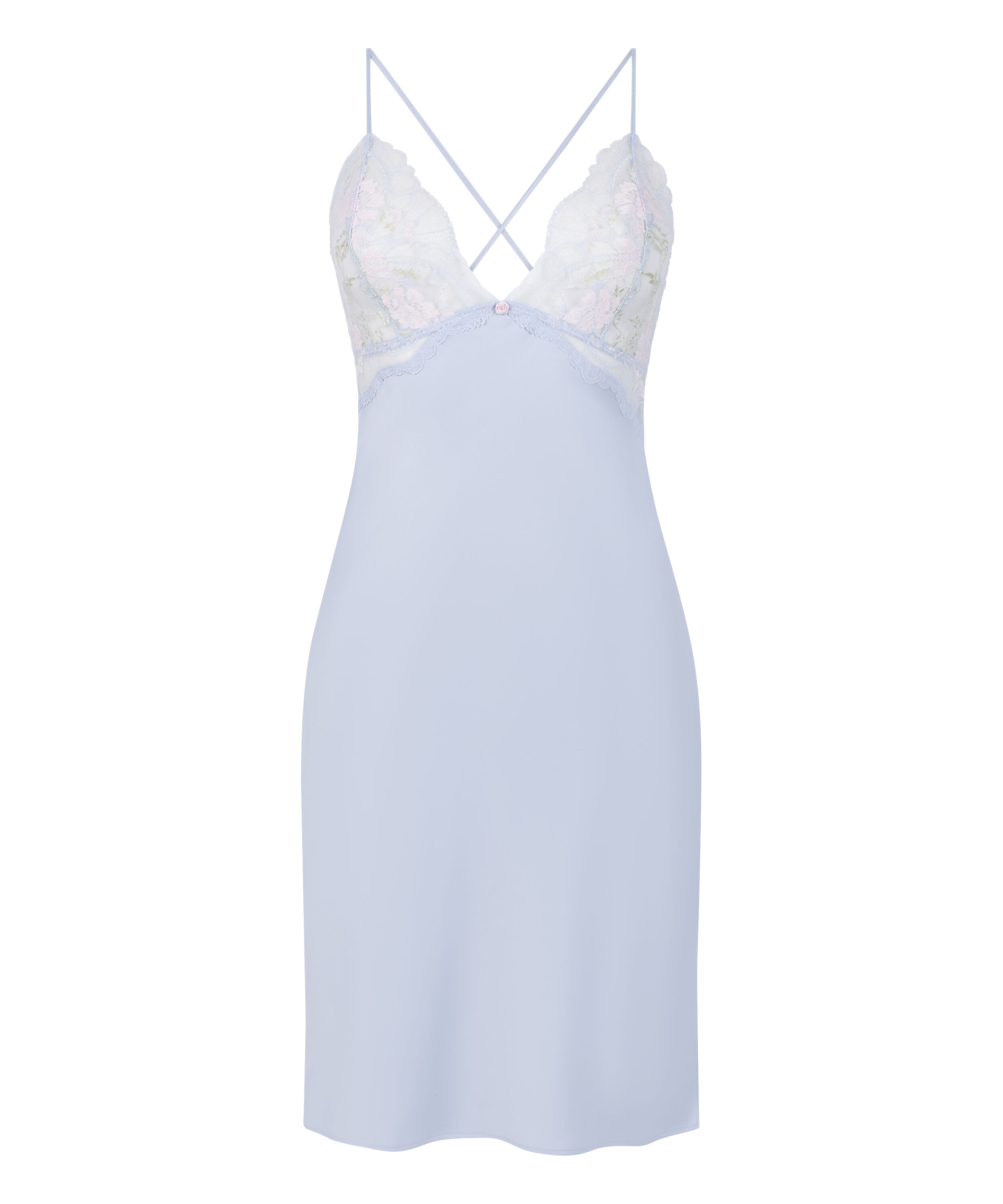 Slipdress Miri, Blauw