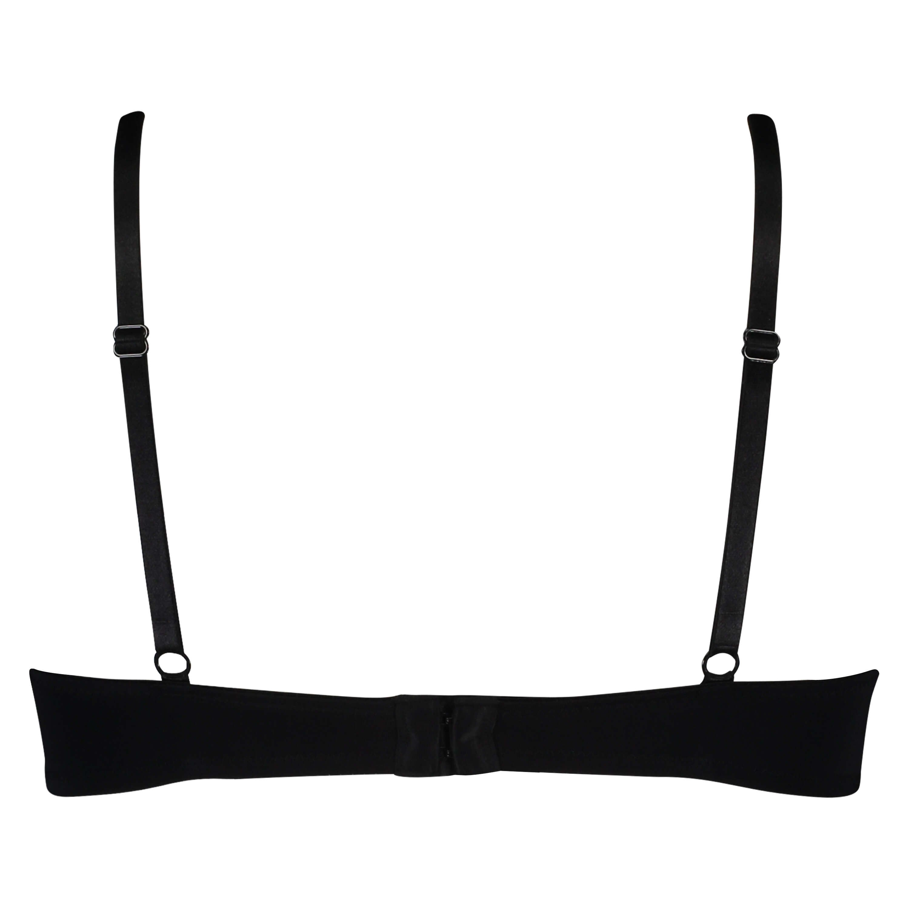 Voorgevormde beugel bh Plunge, Zwart, main