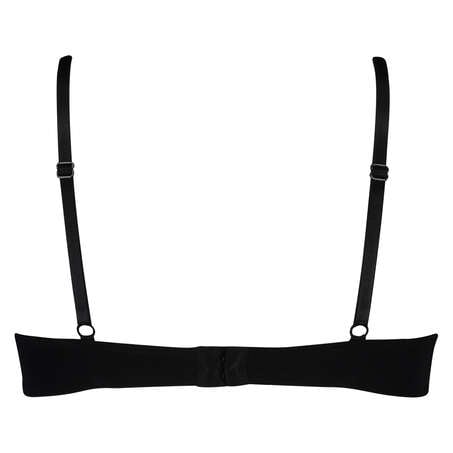 Voorgevormde beugel bh Plunge, Zwart