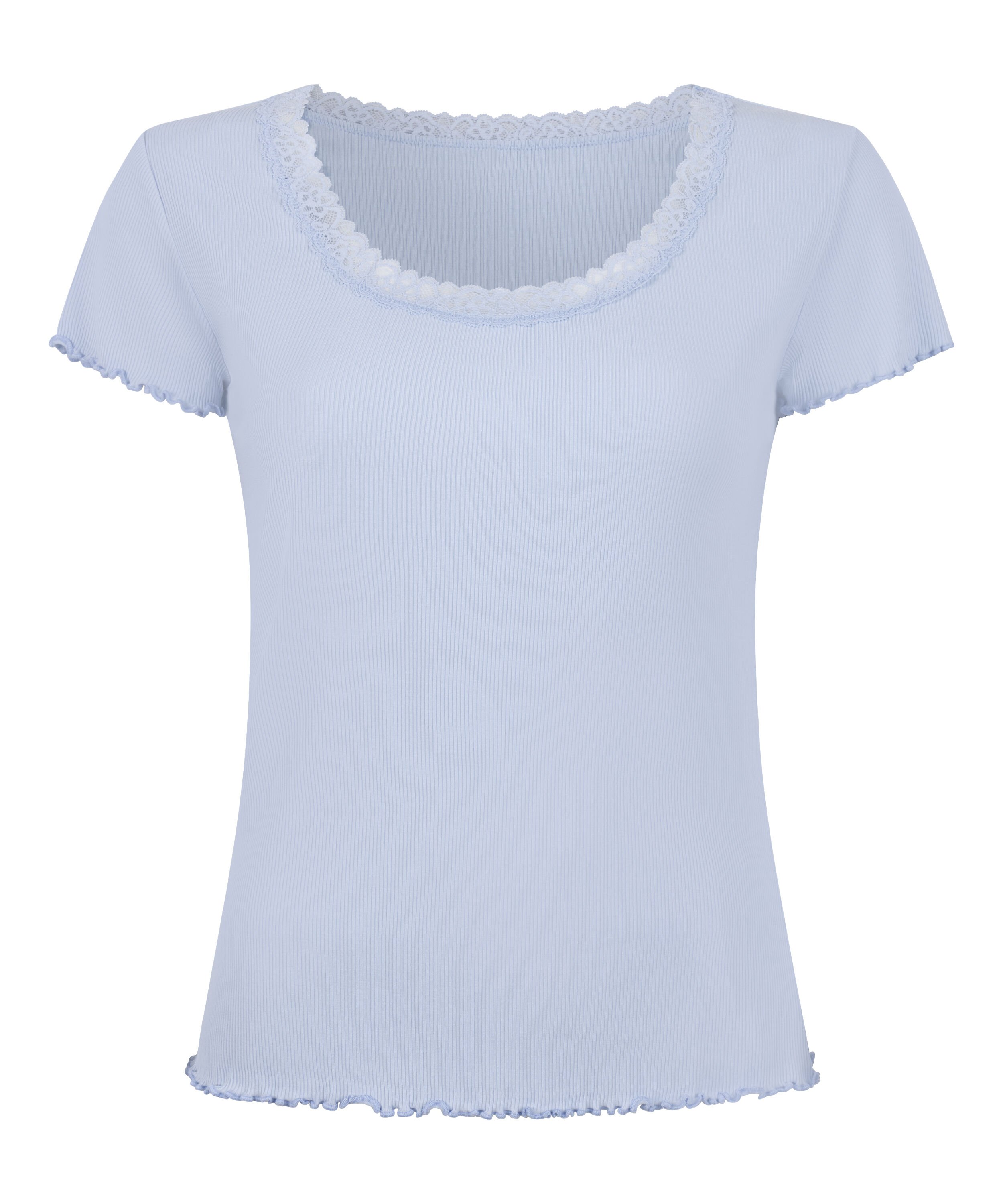 Pyjama Top Jersey Rib