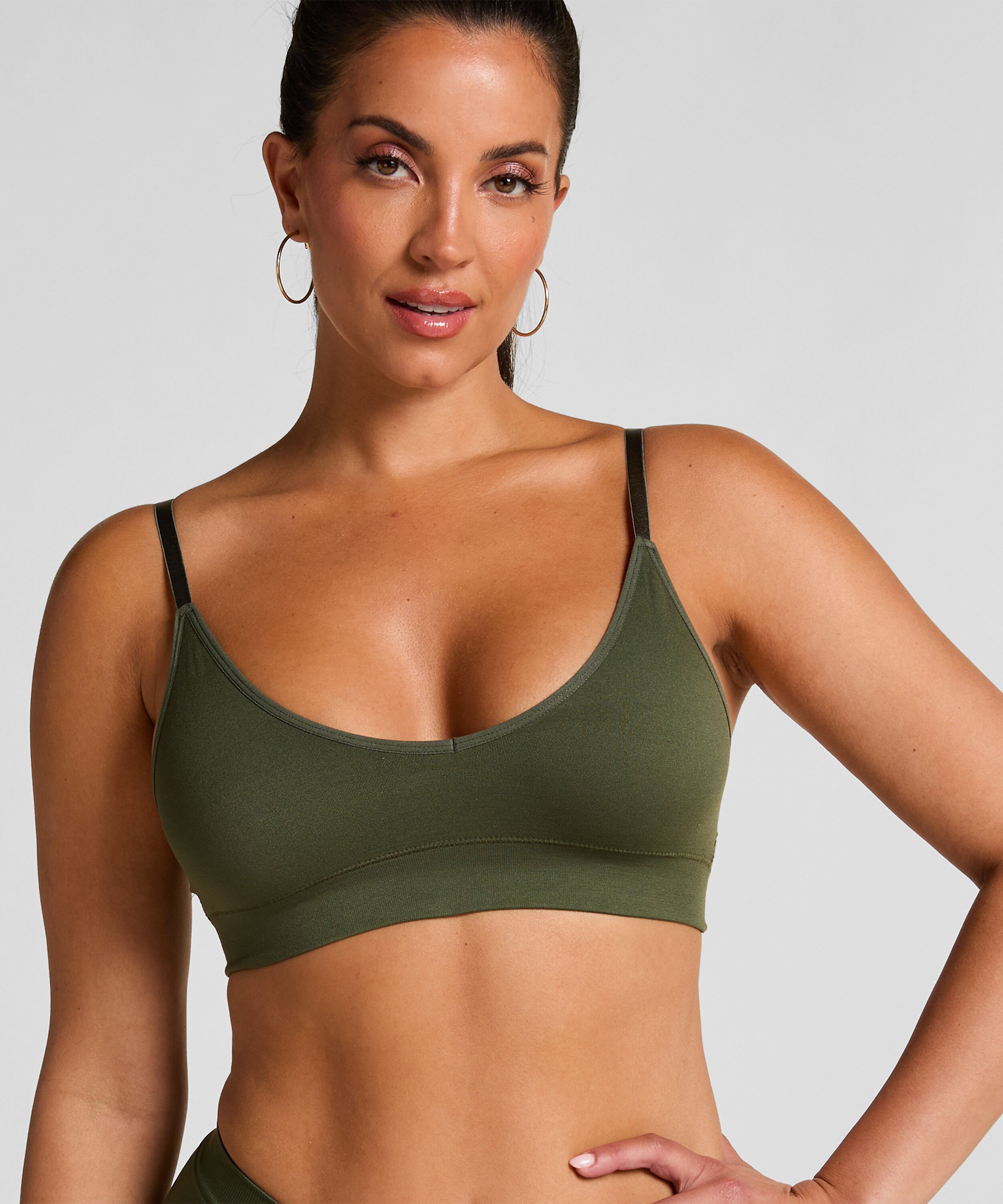Triangelbralette Dide, Groen