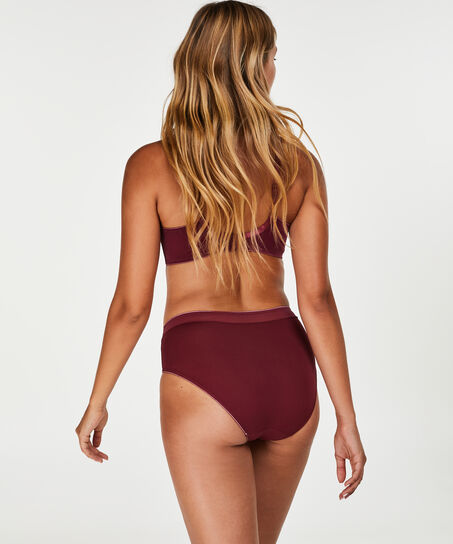 Niet-voorgevormde minimizer beugel bh Nina, Rood