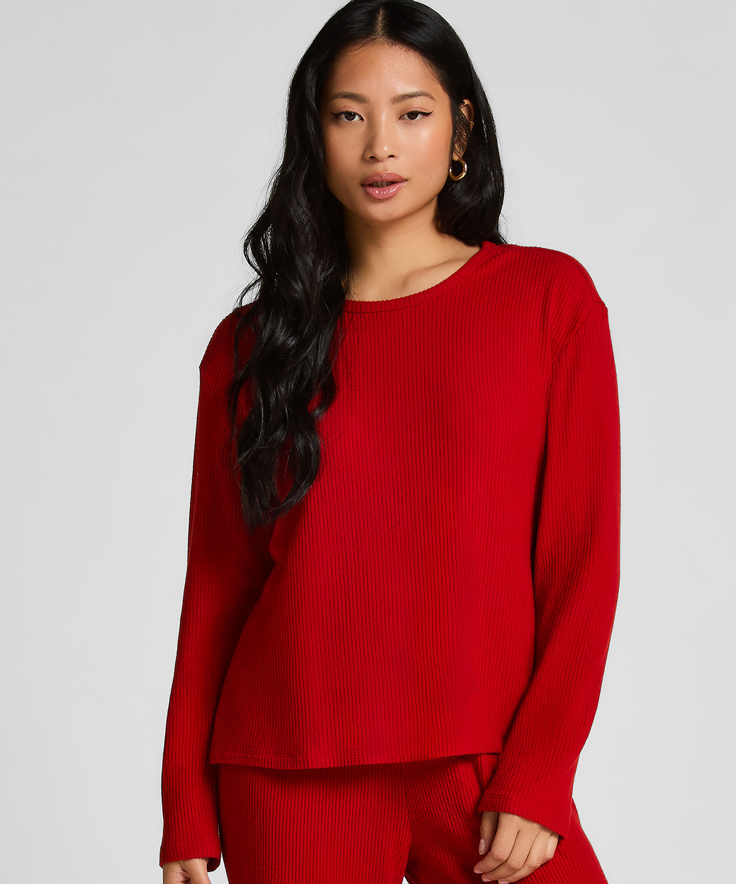 Pyjama top Jersey, Rood Pyjama top Jersey, Rood