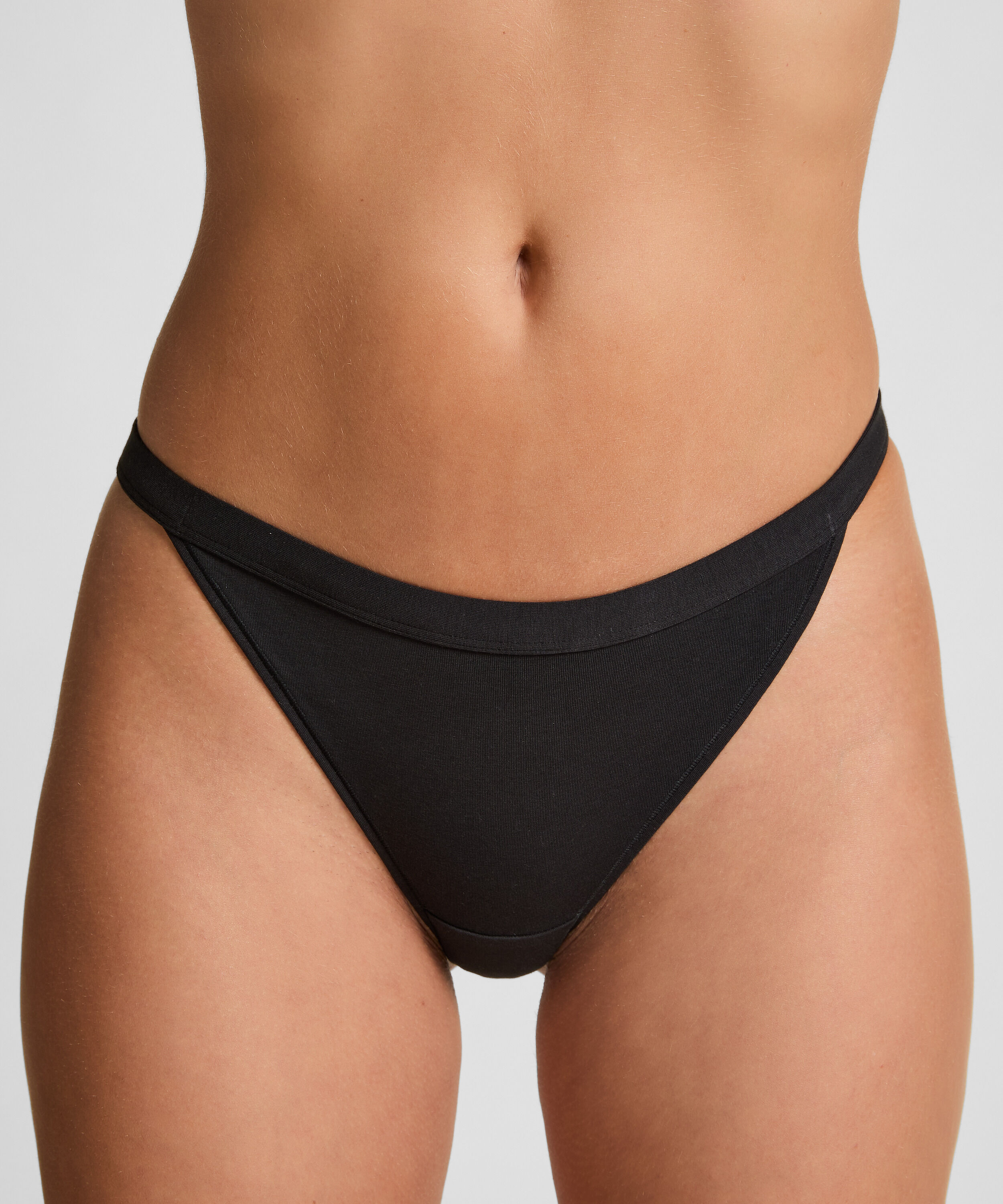 BeReady Katoenen string tanga dames kant onderbroek