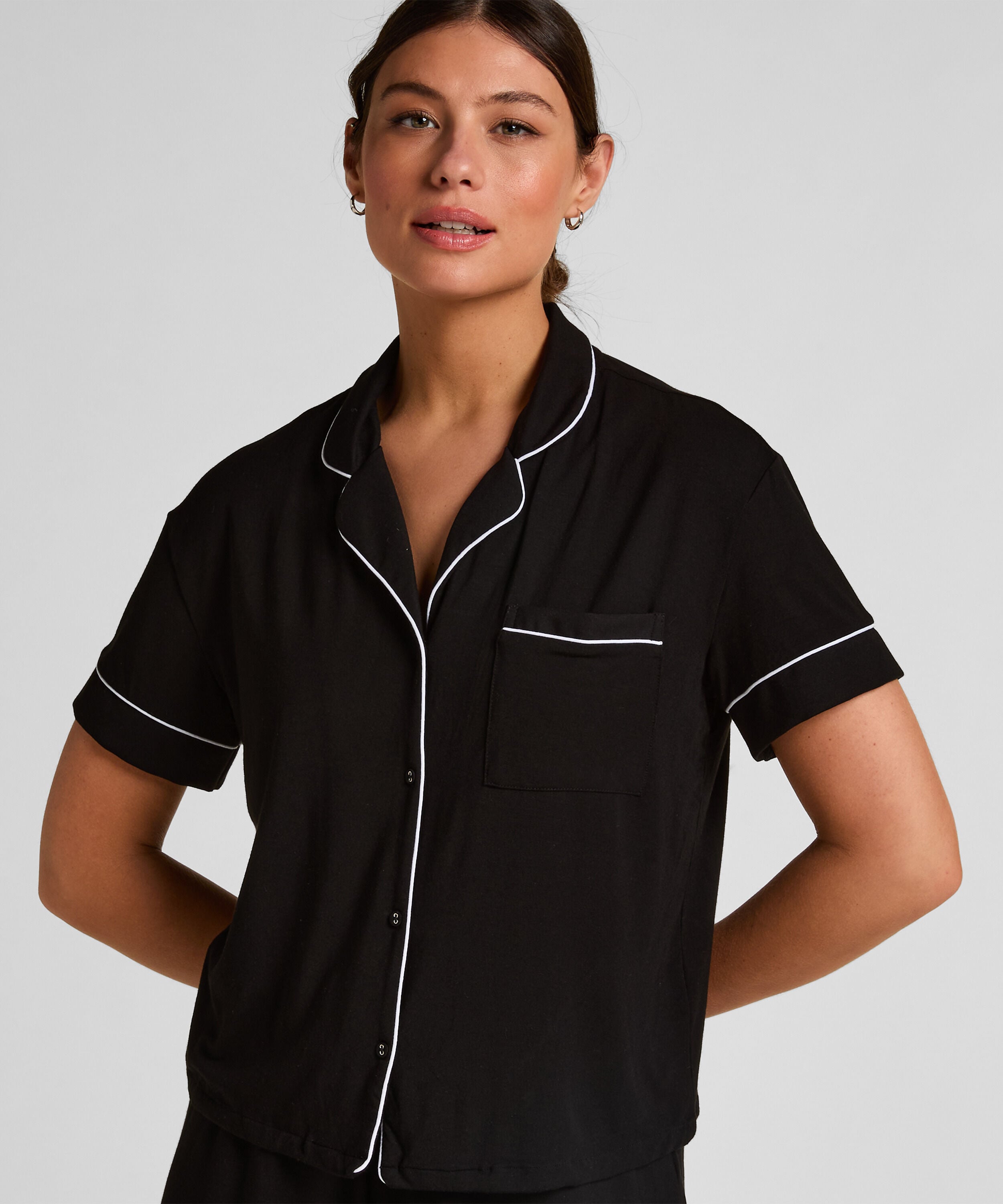 Jacket Jersey Essential, Zwart Jacket Jersey Essential, Zwart