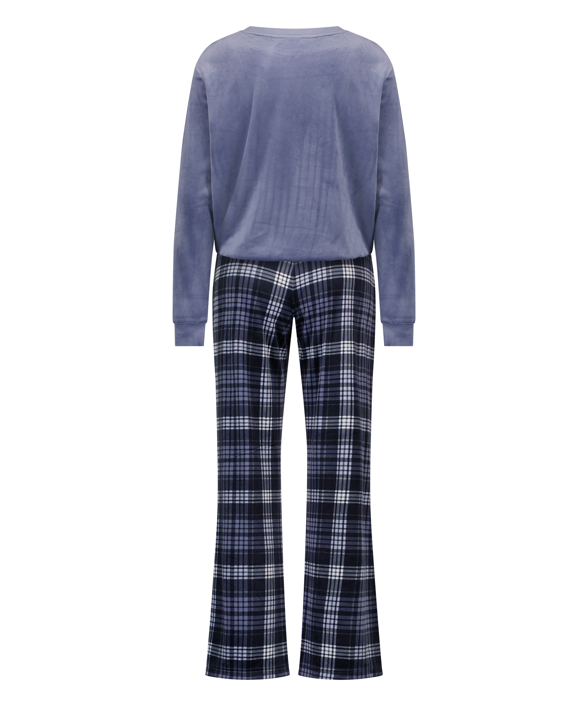Pyjamaset met tas, Blauw, main