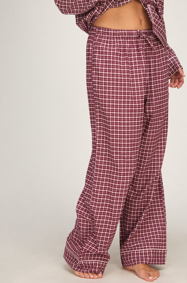 Hunkemöller Geruite Pyjamabroek Roze