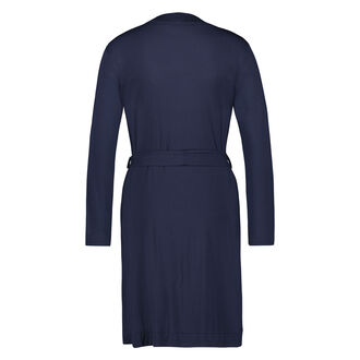 Badjas Modal Lace, Blauw