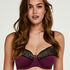 Niet voorgevormde beugel bh Sophie, Paars
