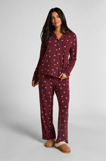 Hunkemöller Broek Jersey Essential Rood