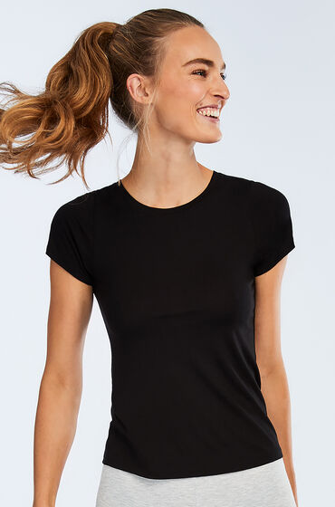 Hunkemoller Hkmx Sport T Shirt Zwart hunkemoller kopen in de aanbieding