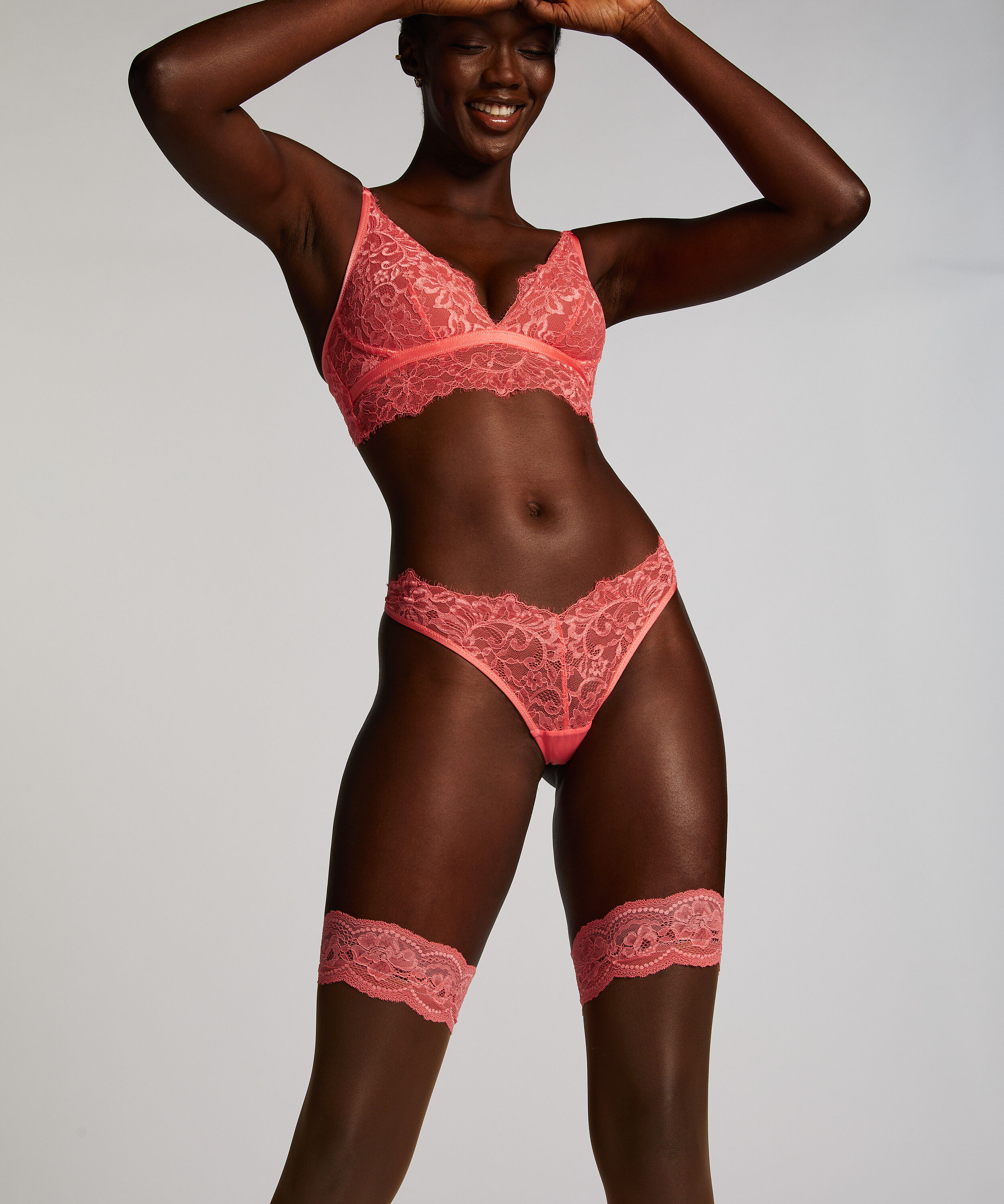 Bralette Isabella, Roze