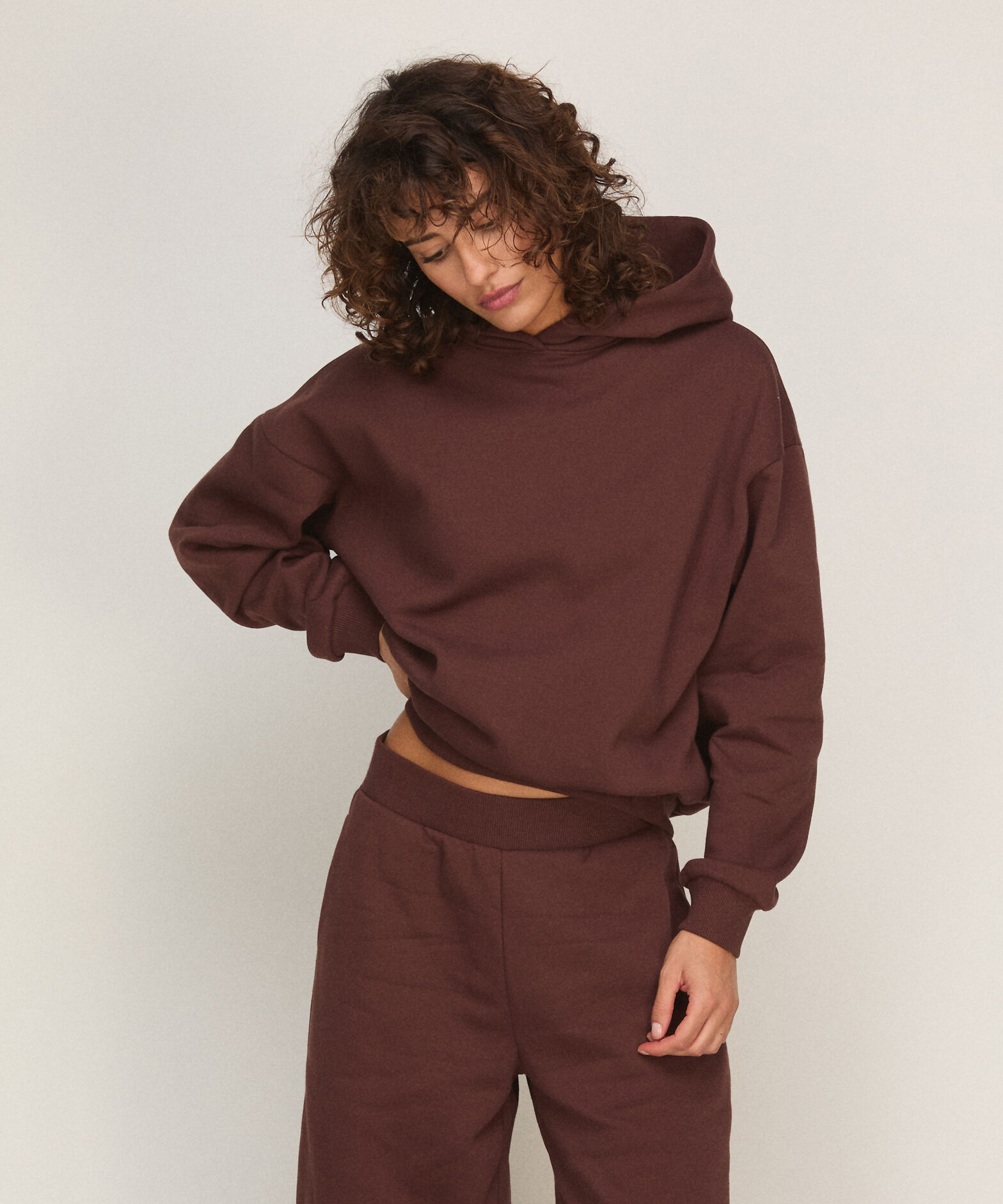 Hoodie van Sweat Stof