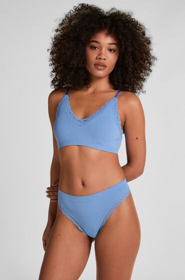 Hunkemöller String Lola Blauw
