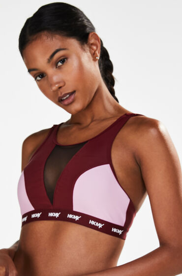 Hunkemoller Hkmx Top Mesh Rood hunkemoller kopen in de aanbieding