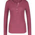 Pyjamatop lange mouwen, Rood